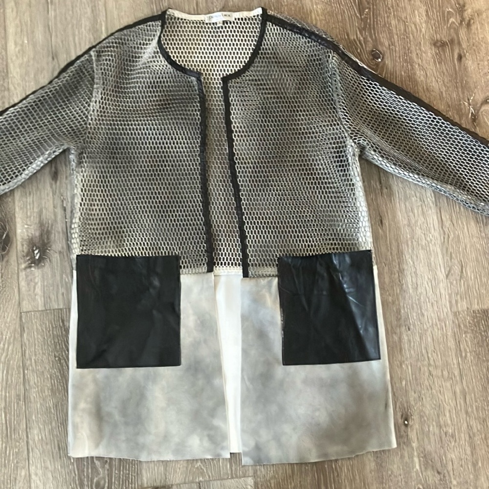 Neoprene and net jacket